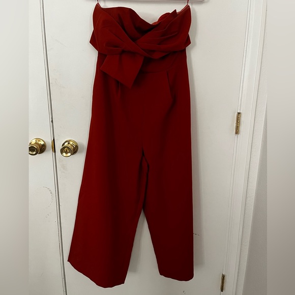 Burnt orange jumpsuit - Picture 3 of 5